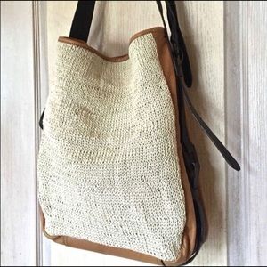 Anthropologie Holding Horse Hand Bag